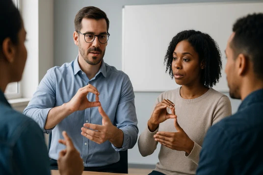 Instrutor e Interlocutor de Libras